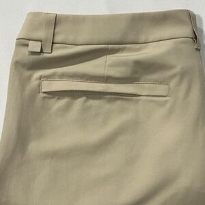 Lululemon Men Khaki Tan ABC Warpstreme Performance Golf Casual Shorts 9" Size 36